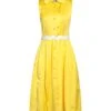 MOSCHINO Giallo Vestito Midi -Dolce Vestire 15281665xe 14 f
