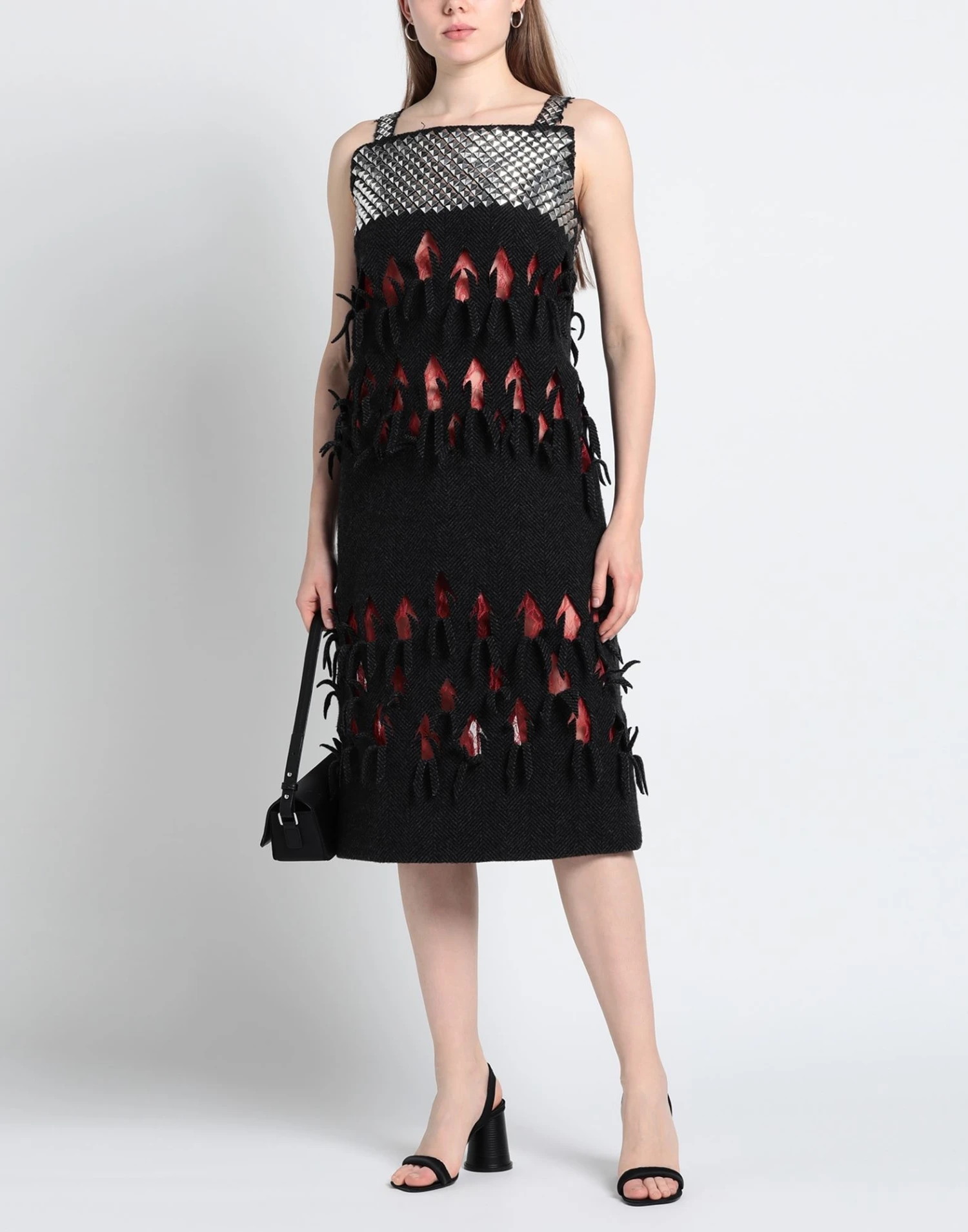 MAISON MARGIELA Nero Vestito Elegante 4 MAISON MARGIELA Nero Vestito Elegante - immagine 2