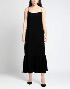 EUROPEAN CULTURE Nero Vestito Lungo -Dolce Vestire 15282790tr 14 r