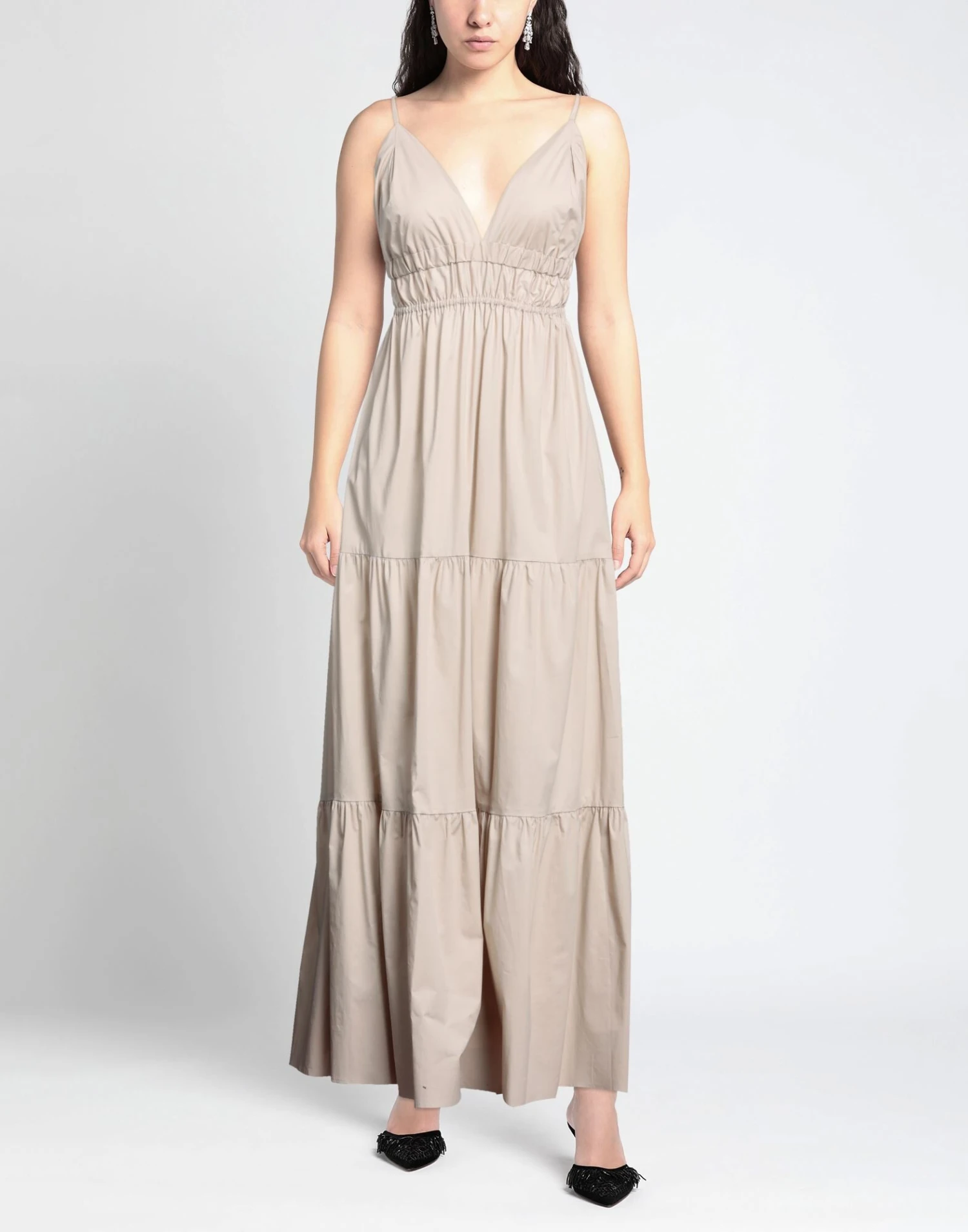 HC HOLY CAFTAN Beige Vestito Lungo 4 HC HOLY CAFTAN Beige Vestito Lungo - immagine 2