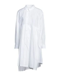 Comme Des Garcons COMME Des GARÇONS Bianco Vestito Chemisier