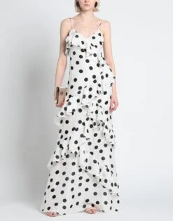 RAQUEL DINIZ Bianco Vestito Lungo -Dolce Vestire 15284731ku 14 r