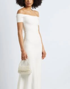 8 By YOOX Bianco Vestito Midi -Dolce Vestire 15285186fd 14 e