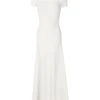 8 By YOOX Bianco Vestito Midi -Dolce Vestire 15285186fd 14 f
