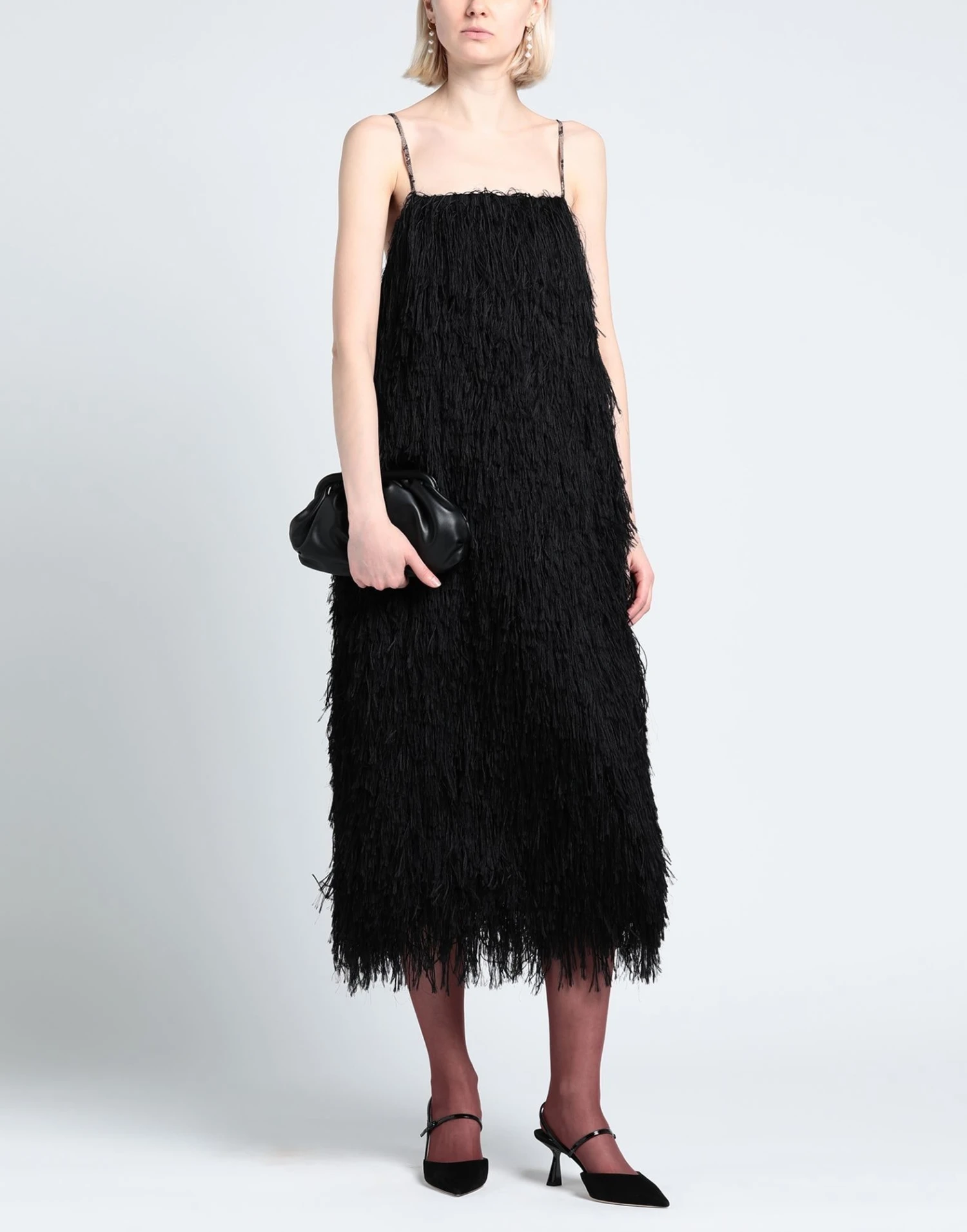 ROCHAS Nero Vestito Elegante 4 ROCHAS Nero Vestito Elegante - immagine 2