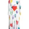 MSGM Bianco Vestito Midi -Dolce Vestire 15289442np 14 f