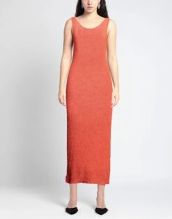 .TESSA Arancione Vestito Lungo -Dolce Vestire 15289932nt 14 r