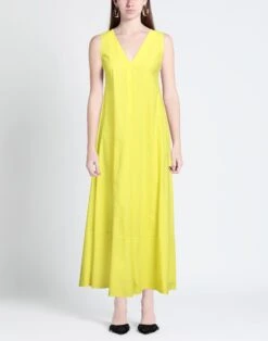 CALIBAN Giallo Vestito Lungo -Dolce Vestire 15290131ps 14 r