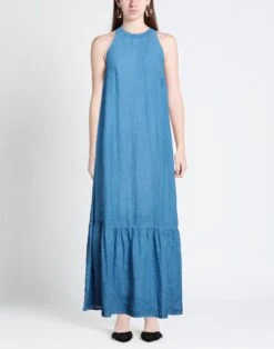 120% LINO Carta Da Zucchero Vestito Lungo -Dolce Vestire 15290789sn 14 r