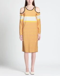 MARNI Giallo Vestito Midi -Dolce Vestire 15291318hk 14 e