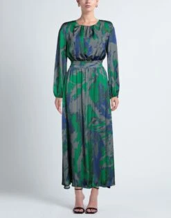 SISTE'S Verde Vestito Lungo -Dolce Vestire 15292244dp 14 r