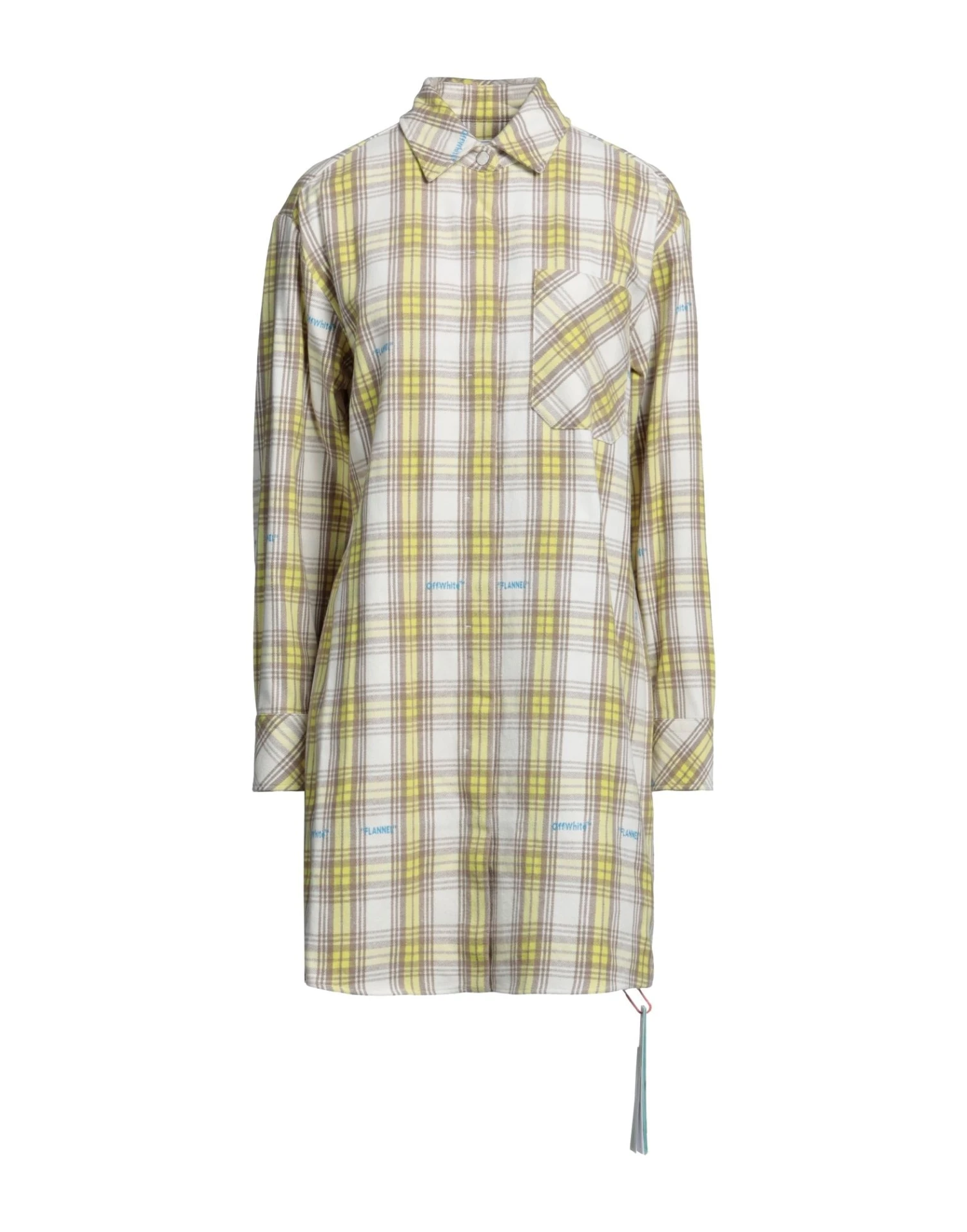 OFF-WHITE™ Giallo Vestito Chemisier 3 OFF-WHITE™ Giallo Vestito Chemisier