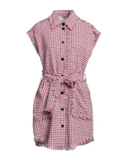 MSGM Fucsia Vestito Chemisier