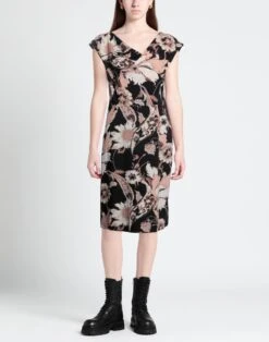 ETRO Nero Vestito Midi -Dolce Vestire 15294505iq 14 e