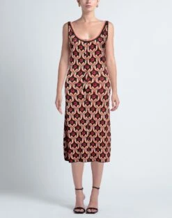 PACO RABANNE Arancione Vestito Midi -Dolce Vestire 15294526em 14 r