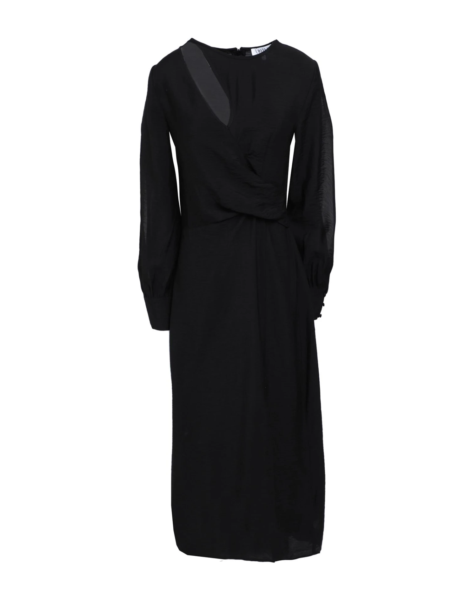 EDITED Nero Vestito Midi 3 EDITED Nero Vestito Midi