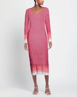 AMOTEA Fucsia Vestito Lungo -Dolce Vestire 15296149ol 14 r