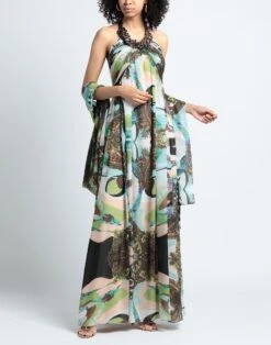 GAI MATTIOLO Celeste Vestito Lungo -Dolce Vestire 15297169sh 14 r