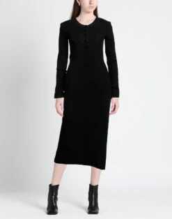 THE ATTICO Nero Vestito Midi -Dolce Vestire 15297677mo 14 e