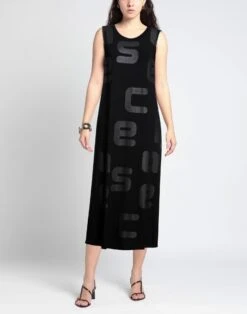 CIESSE PIUMINI Nero Vestito Lungo -Dolce Vestire 15298111tm 14 r