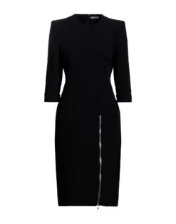 ALEXANDER MCQUEEN Nero Vestito Midi