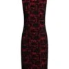 ALEXANDER MCQUEEN Rosso Vestito Midi -Dolce Vestire 15299328pm 14 f