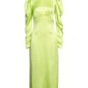 THE ANDAMANE Verde Acido Vestito Midi -Dolce Vestire 15299953fs 14 f