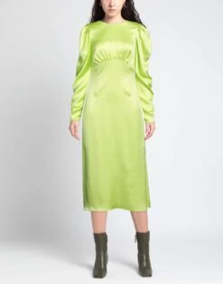 THE ANDAMANE Verde Acido Vestito Midi -Dolce Vestire 15299953fs 14 r