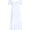 FAITHFULL THE BRAND Bianco Vestito Midi -Dolce Vestire 15300151bo 14 f