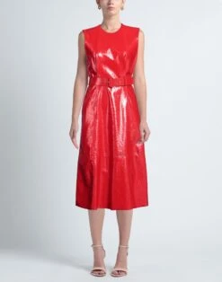 MSGM Rosso Vestito Midi -Dolce Vestire 15300379ni 14 e