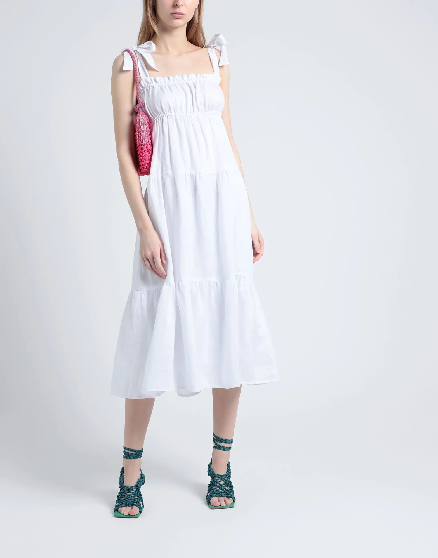 FAITHFULL THE BRAND Bianco Vestito Estivo 4 FAITHFULL THE BRAND Bianco Vestito Estivo - immagine 2