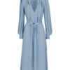 ELISABETTA FRANCHI Blu Vestito Lungo -Dolce Vestire 15303757us 14 f