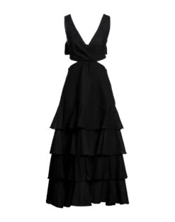 WEILI ZHENG Nero Vestito Lungo