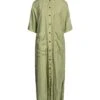 JIL SANDER Verde Militare Vestito Midi 2 JIL SANDER Verde Militare Vestito Midi -Dolce Vestire 15303957hm 14 f
