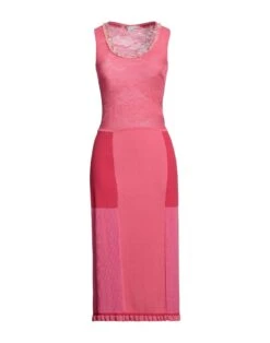 STELLA McCARTNEY Fucsia Vestito In Maglia