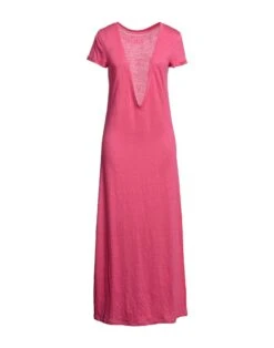 MAJESTIC FILATURES Fucsia Vestito Lungo