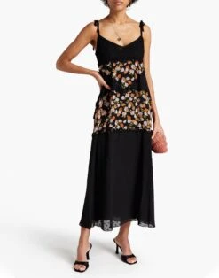 GIAMBATTISTA VALLI Nero Vestito Lungo -Dolce Vestire 15307516tx 14 r