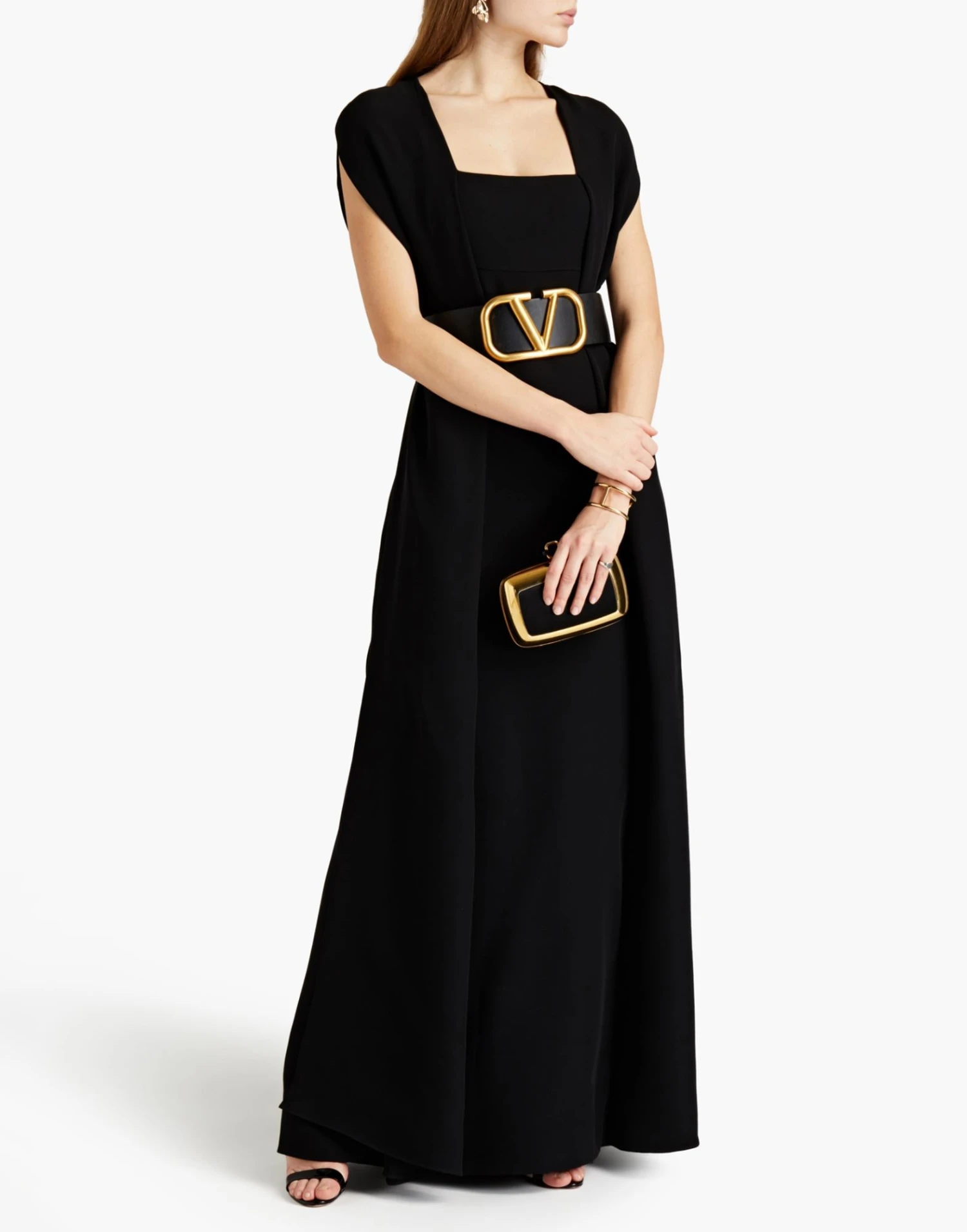 VALENTINO Nero Vestito Elegante 4 VALENTINO Nero Vestito Elegante - immagine 2