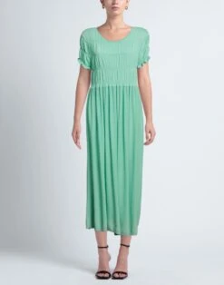 LE CIVIQUE Verde Chiaro Vestito Lungo -Dolce Vestire 15308843ca 14 r
