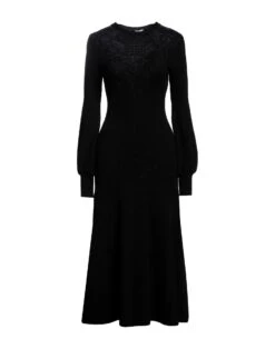 VALENTINO Nero Vestito In Maglia