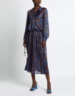 JIJIL Marrone Vestito Lungo 5 JIJIL Marrone Vestito Lungo -Dolce Vestire 15310647fw 14 r