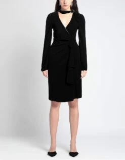 FRASE FRANCESCA SEVERI Nero Vestito Lungo -Dolce Vestire 15312138ph 14 r