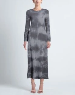 ROBERTO COLLINA Piombo Vestito In Maglia -Dolce Vestire 15315109kv 14 r