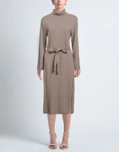 DANIELE FIESOLI Khaki Vestito In Maglia -Dolce Vestire 15315885es 14 r