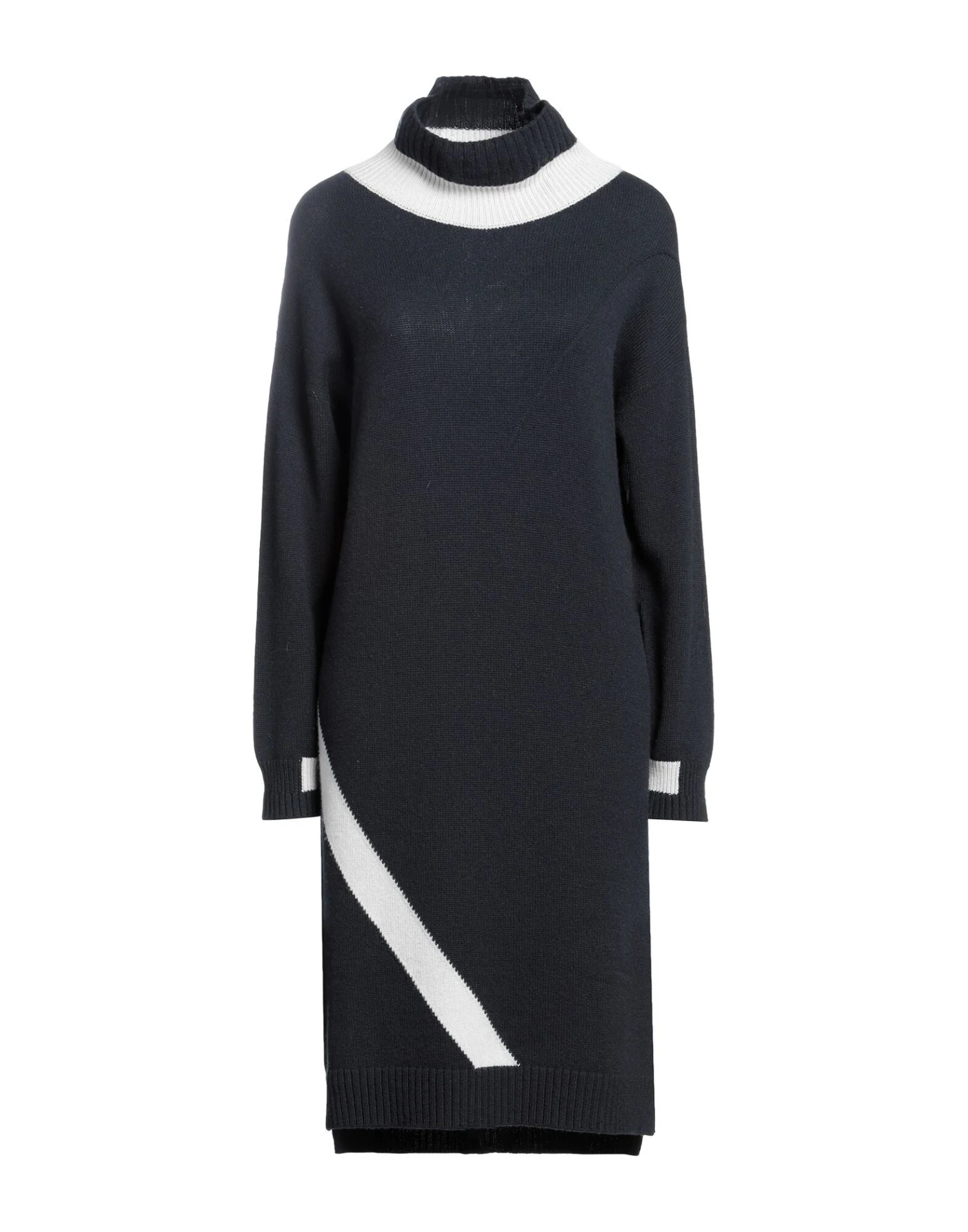 LORENA ANTONIAZZI Blu Notte Vestito In Maglia 3 LORENA ANTONIAZZI Blu Notte Vestito In Maglia