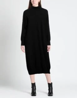 ROBERTO COLLINA Nero Vestito In Maglia -Dolce Vestire 15316996gs 14 r