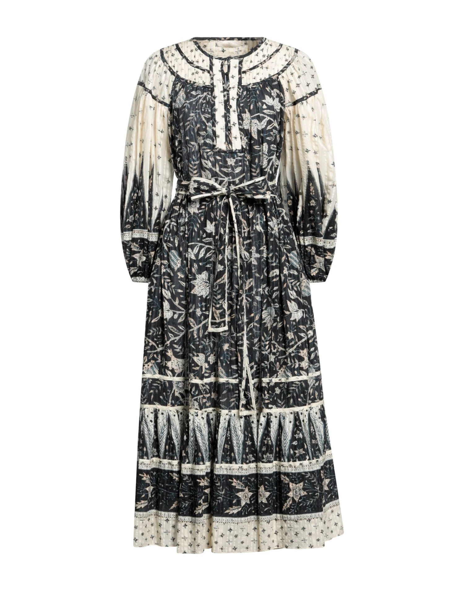 ULLA JOHNSON Panna Vestito Lungo 3 ULLA JOHNSON Panna Vestito Lungo