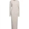 LISA YANG Beige Vestito In Maglia -Dolce Vestire 15318451fk 14 f