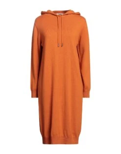 KANGRA Arancione Vestito In Maglia