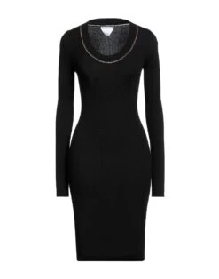 BOTTEGA VENETA Nero Vestito In Maglia